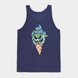 Ice Cream Cone Monster Tank Top